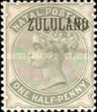 [Natal Postage Stamp No. 47 Overprinted 