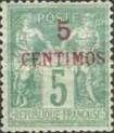 [French Postage Stamps Surcharged, Scrivi A]