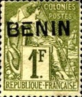 [French Colonies Postage Stamps Handstamped 