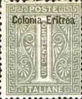 [Italian Postage Stamps Overprinted 