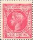 [King Alfonso XIII - Blue Control Number on Backside, Scrivi A]