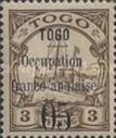 [German Togo Postage Stamps Overprinted 