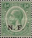 [King George V - Nyasaland Postage Stamps Overprinted 