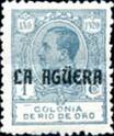 [King Alfonso XIII of Spain - Not Issued Rio de Oro Postage Stamps Overprinted 