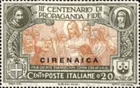 [Italian Postage Stamps Overprinted 