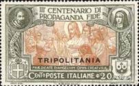 [Italian Postage Stamps Overprinted 