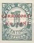 [Spanish Postage Stamps Overprinted 