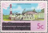 [Stamps of St. Kitts-Nevis Overprinted 