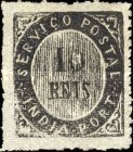 [Numeral Stamps - 33 Vertical Lines in Oval. Thin Transparent Paper, Scrivi A]