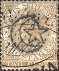 [Straits Settlements Postage Stamp Overprinted, Scrivi A]