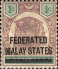 [Negri Sembilan Postage Stamps Overprinted, Scrivi A]