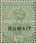 [King George V - India Postage Stamps of 1911-1912 Overprinted 