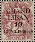 [French Postage Stamps Surcharged & Overprinted 