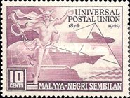 [The 75th Anniversary of the Universal Postal Union, Scrivi K]