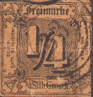 [Value Stamps - Black Print on Colored Paper, Scrivi A]