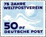 [The 75th Anniversary of the Universal Postal Union, Scrivi A]