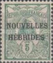 [French Postage Stamps Overprinted 