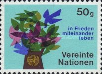 [United Nations Vienna - First Issue, Scrivi A]